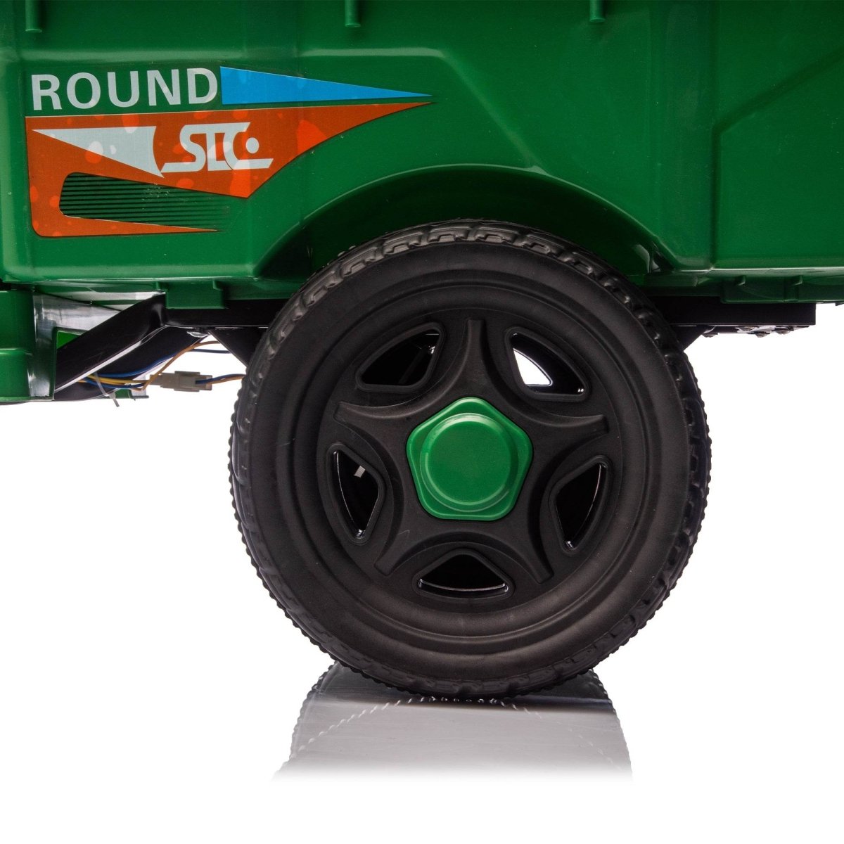 12V Kids Electric 3 - Wheel Ride - On Truck With LED Lights - Zenvia - Omega Lifestyles