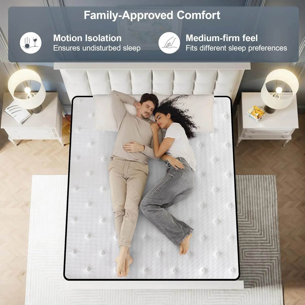 14-Inch Gel Memory Foam Hybrid Mattress - Sleep Galleria