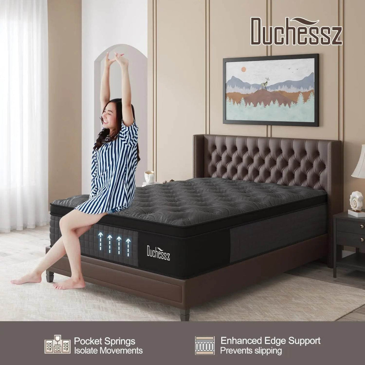 14-Inch Hybrid Gel Memory Foam Mattress - Sleep Galleria