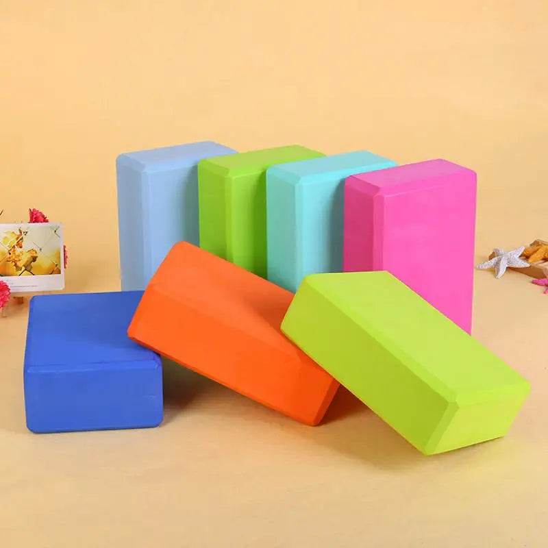 2-Piece EVA Foam Yoga Blocks For Stretching - Sleep Galleria
