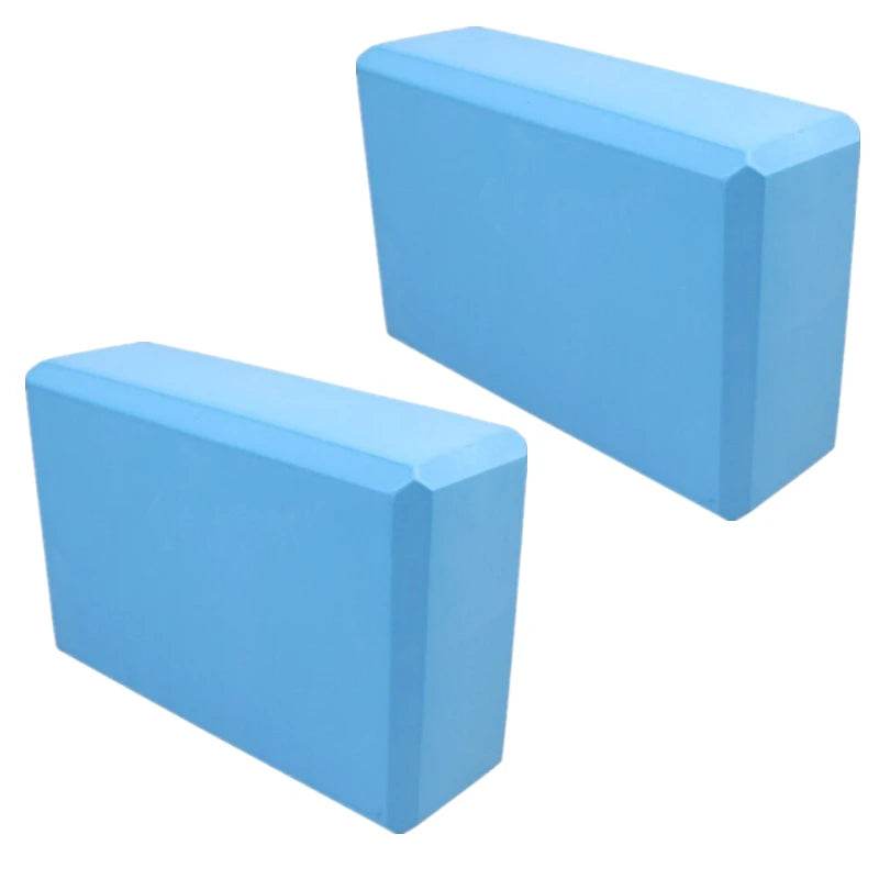 2-Piece EVA Foam Yoga Blocks For Stretching - Sleep Galleria