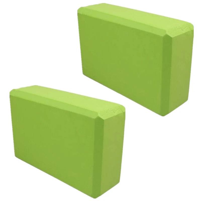 2-Piece EVA Foam Yoga Blocks For Stretching - Sleep Galleria
