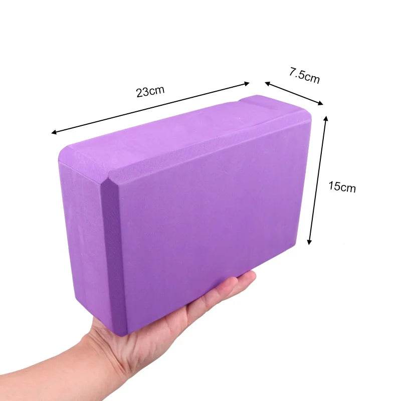 2-Piece EVA Foam Yoga Blocks For Stretching - Sleep Galleria