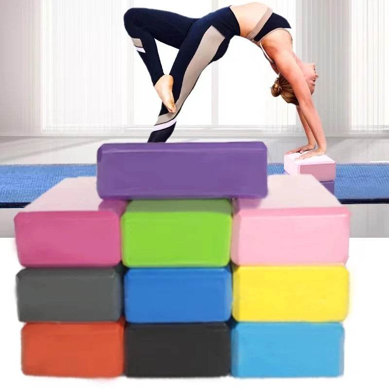 2-Piece EVA Foam Yoga Blocks For Stretching - Sleep Galleria