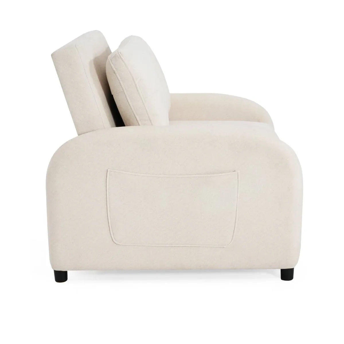 3-in-1 Convertible Cotton Linen Sleeper Sofa Bed - Omega Lifestyles