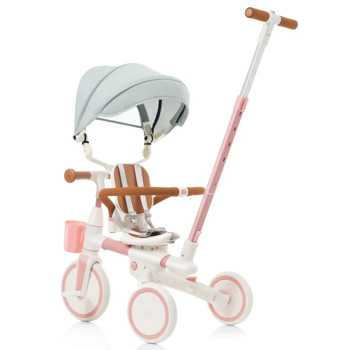 7-in-1 Multifunctional Adjustable Aluminum Baby Tricycle - Omega Lifestyles