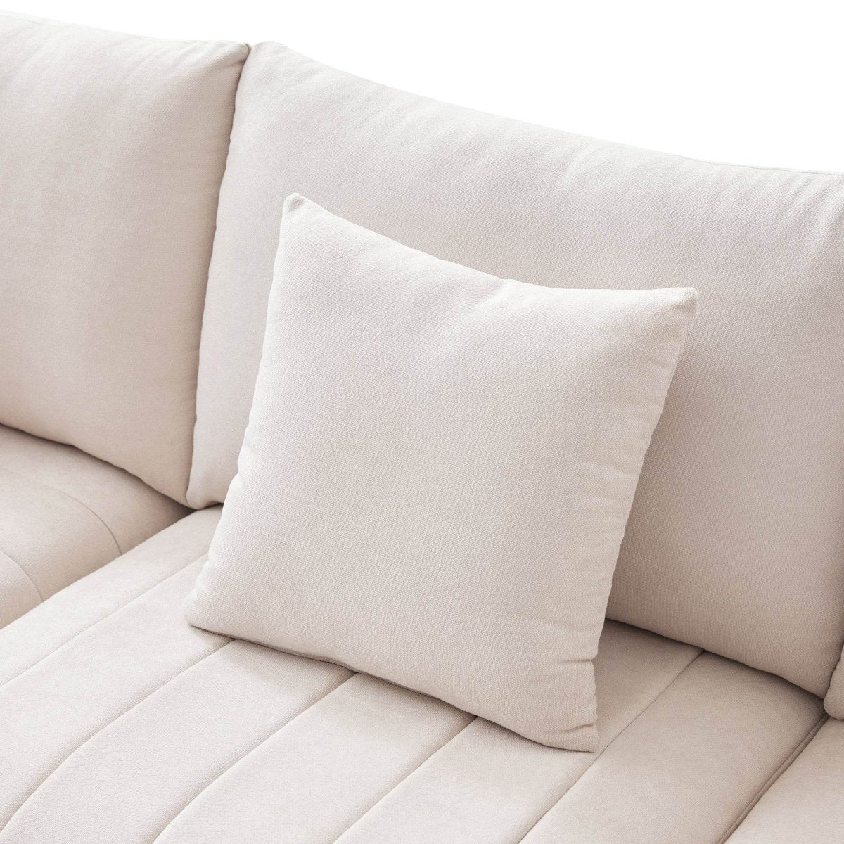 Contemporary L-Shaped 5-Seat Sectional Sofa - Sleep Galleria