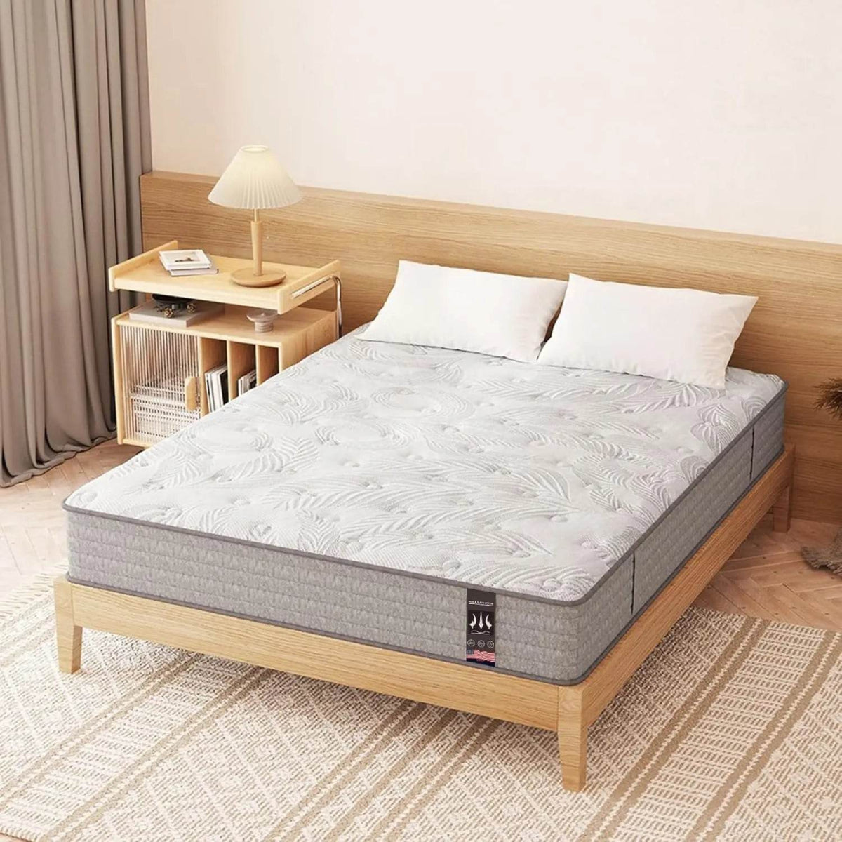 Hybrid Memory Foam Pocketed Coil Mattress - Sleep Galleria