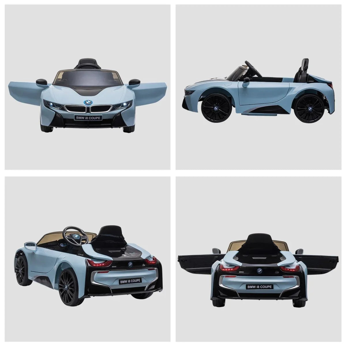 Licensed BMW I8 Electric Kids Ride-On Car With Remote - Omega Lifestyles