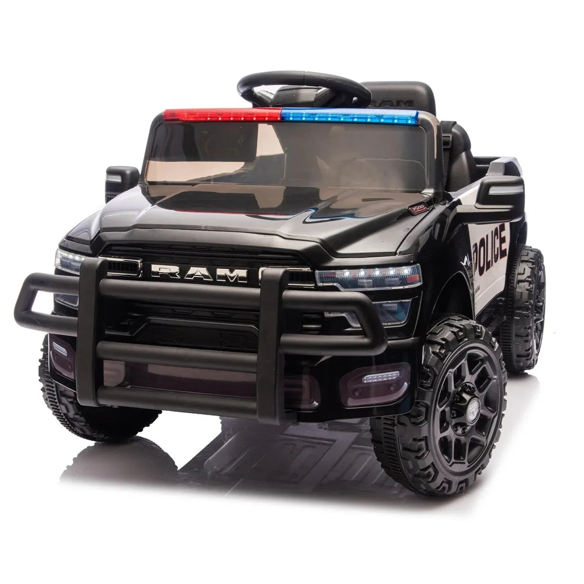 Licensed Dodge RAM 3500 Kids Ride-On Truck With Remote Control - Omega Lifestyles