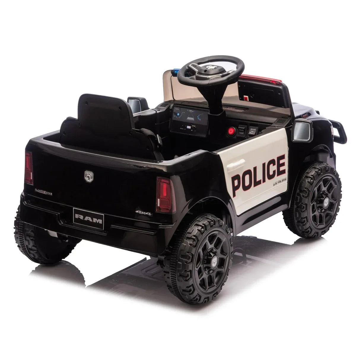 Licensed Dodge RAM 3500 Kids Ride-On Truck With Remote Control - Omega Lifestyles