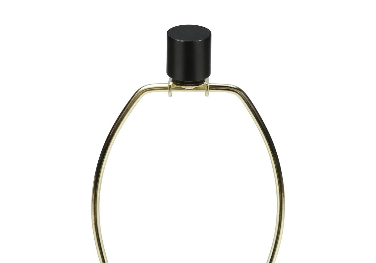 Modern Arch-Shaped Cream Resin Table Lamp - Sleep Galleria