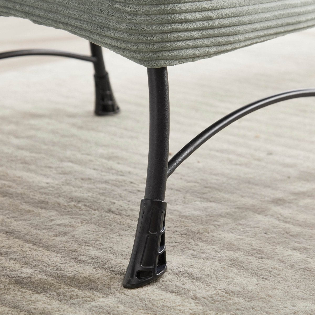 Modern Lounge Chair With Ottoman - Sleep Galleria