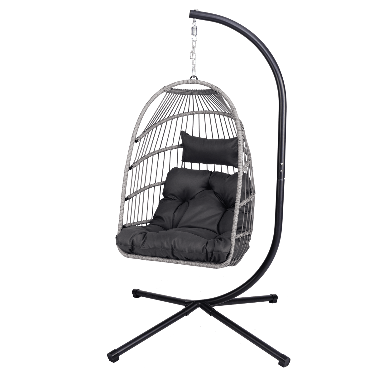 Modern Outdoor Rust-Resistant Egg Chair - Sleep Galleria