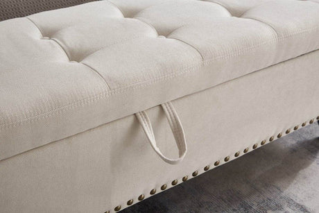 Multifunctional Storage Bed Bench Ottoman With Upholstery - Sleep Galleria