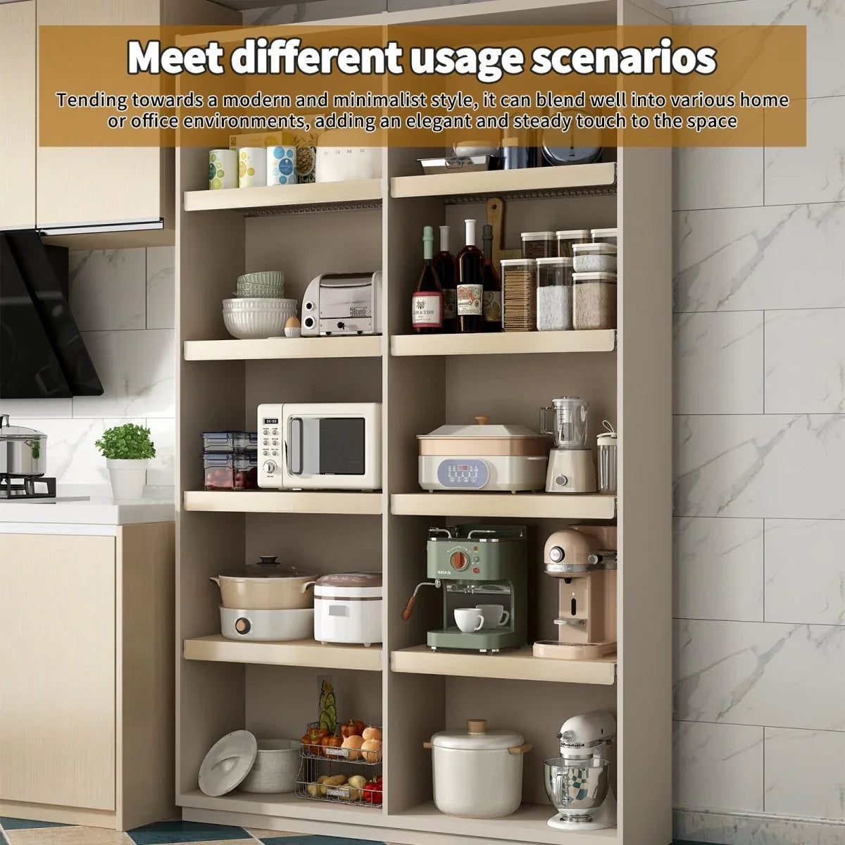 Pack Of 5 Oak Foamed PVC Wire Shelf Covers - Omega Lifestyles