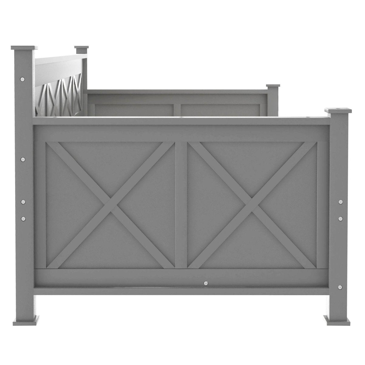 Rustic Twin Daybed With Storage Drawers - Sleep Galleria