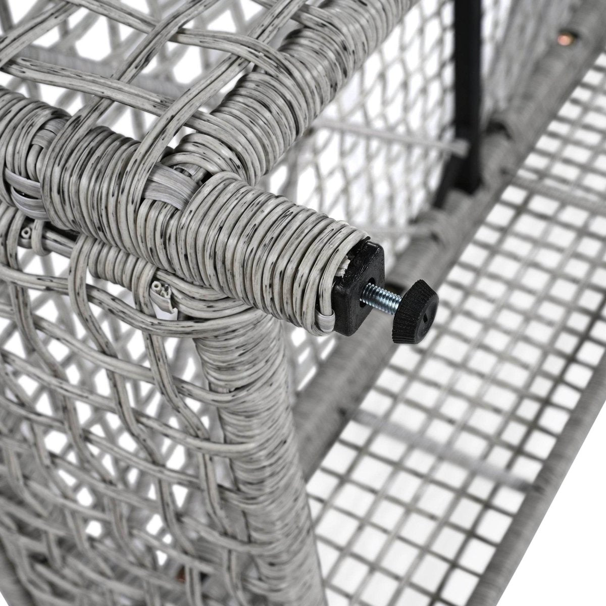 Set of 2 Outdoor Rattan Lounge Chairs With Cushions - Sleep Galleria