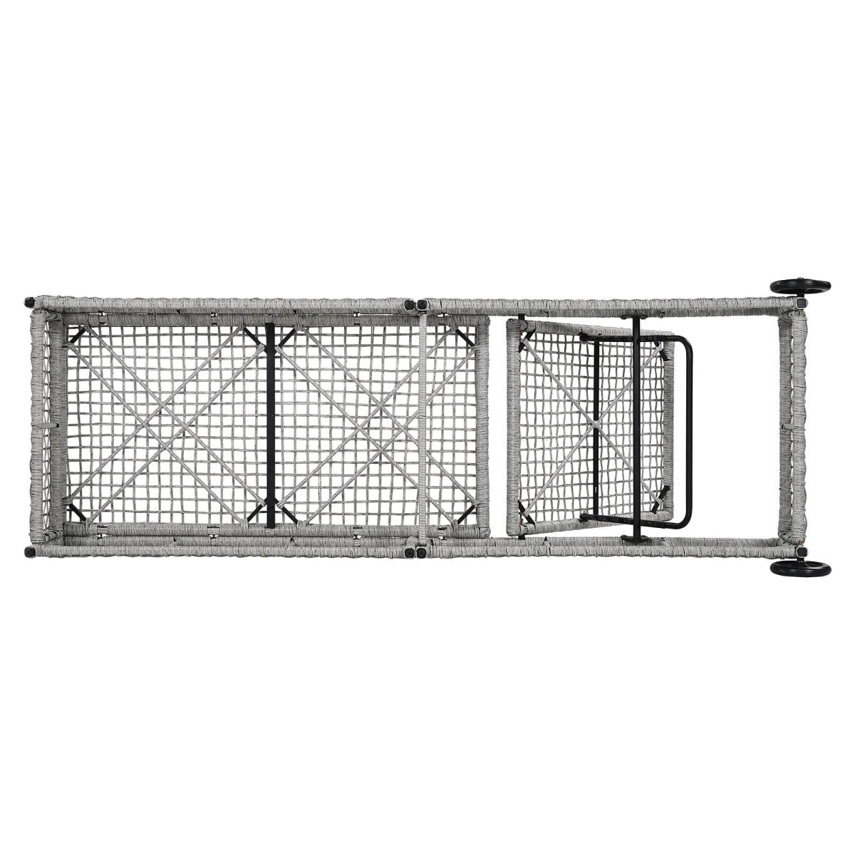 Set of 2 Outdoor Rattan Lounge Chairs With Cushions - Sleep Galleria