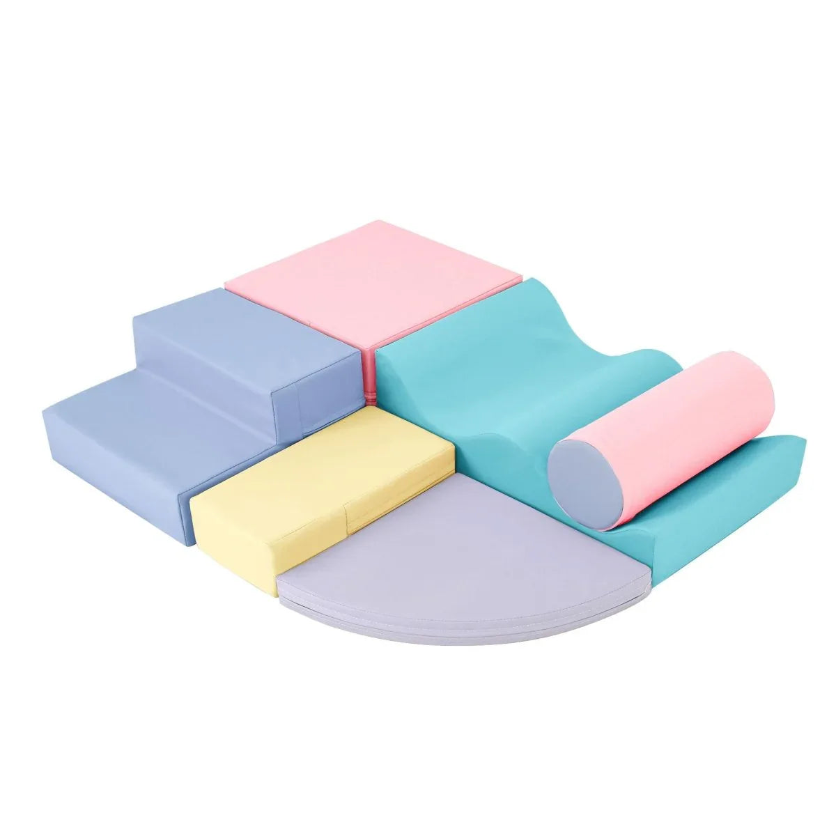 Soft Indoor Foam Climb And Crawl Playset For Kids - Omega Lifestyles