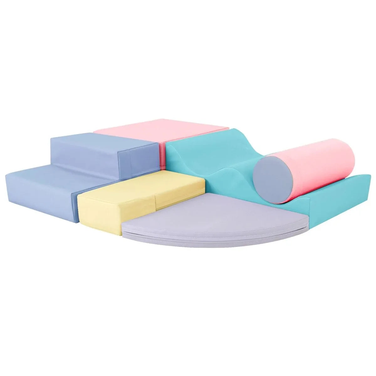 Soft Indoor Foam Climb And Crawl Playset For Kids - Omega Lifestyles