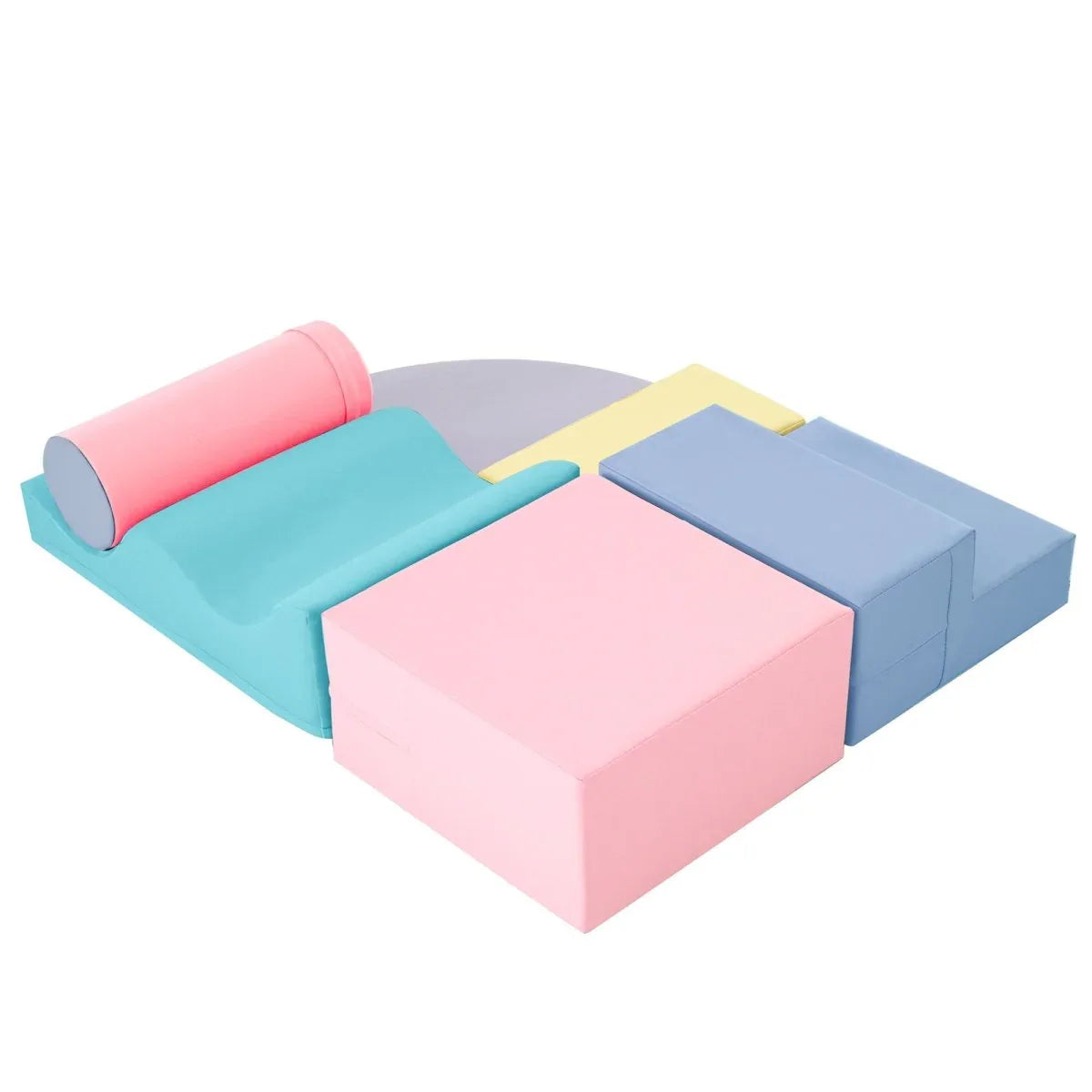 Soft Indoor Foam Climb And Crawl Playset For Kids - Omega Lifestyles