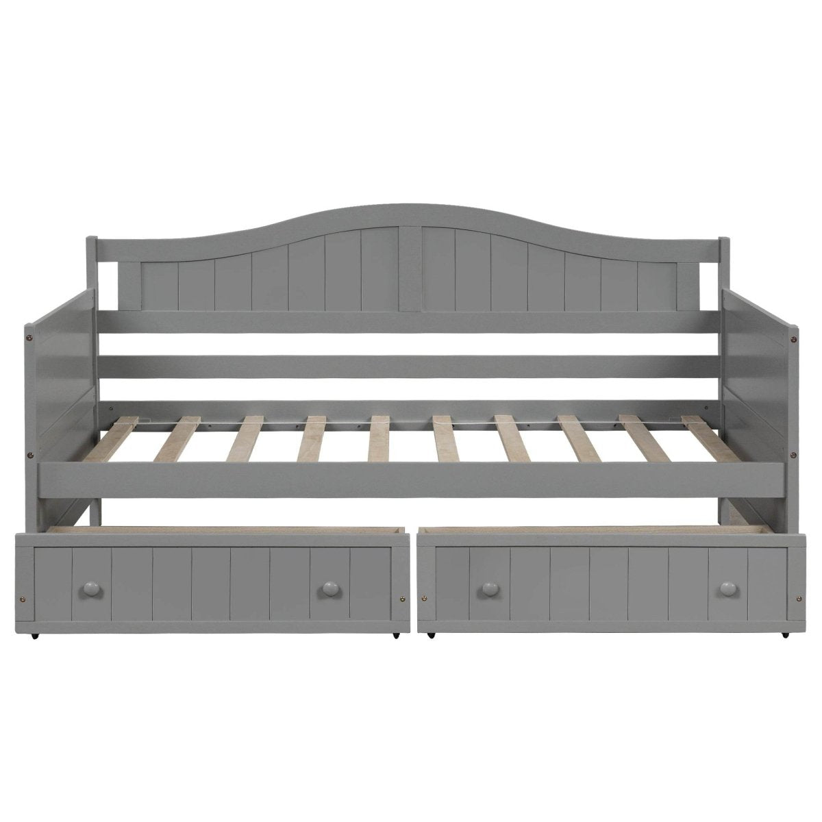Twin Solid Wood Daybed With Storage Drawers - Zenvia - Omega Lifestyles