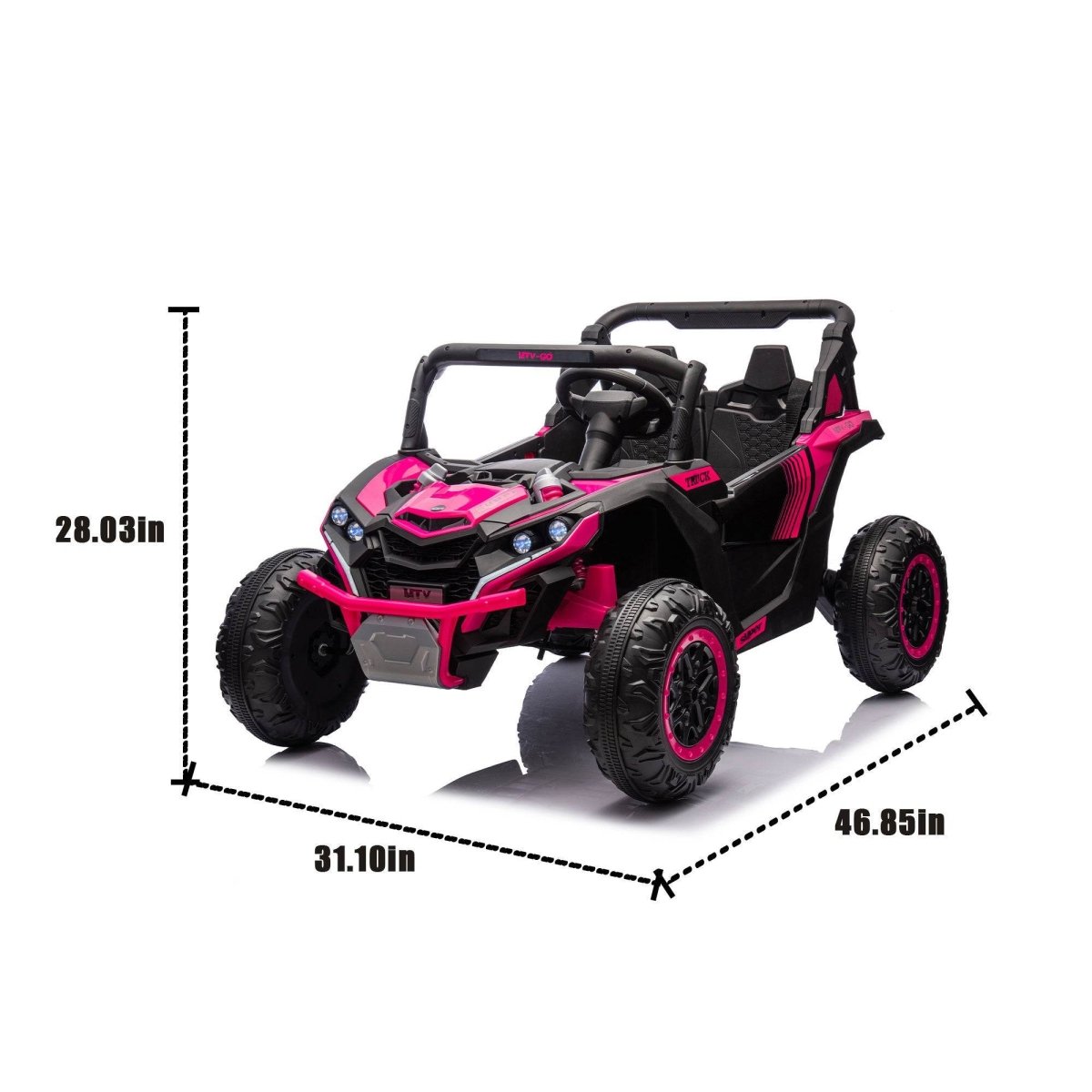 Two - Seater Kids Ride On UTV With Remote Control and Suspension - Zenvia - Omega Lifestyles
