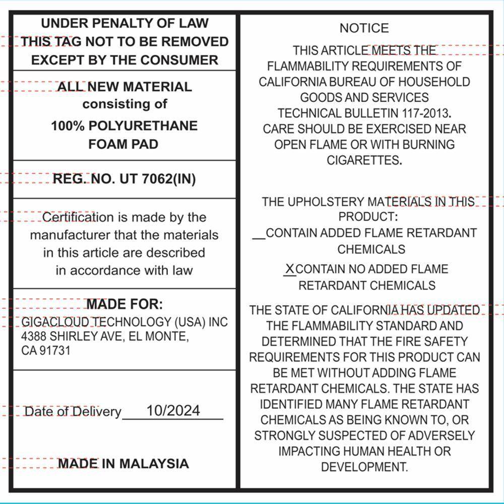 Upholstered Linen Platform Bed With Twin Trundle And USB Ports - Sleep Galleria