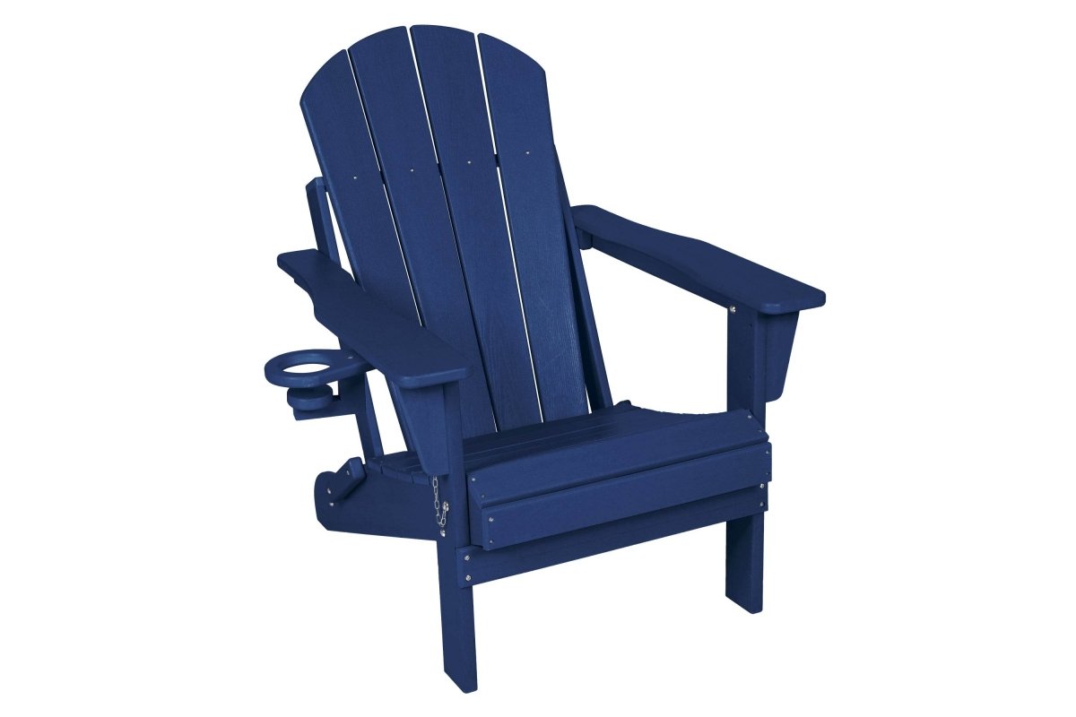Weather-Resistant Folding Adirondack Chair Set - Sleep Galleria