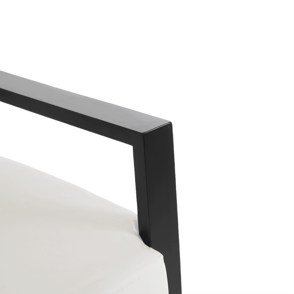 White Velvet Upholstered Accent Armchair - Sleep Galleria