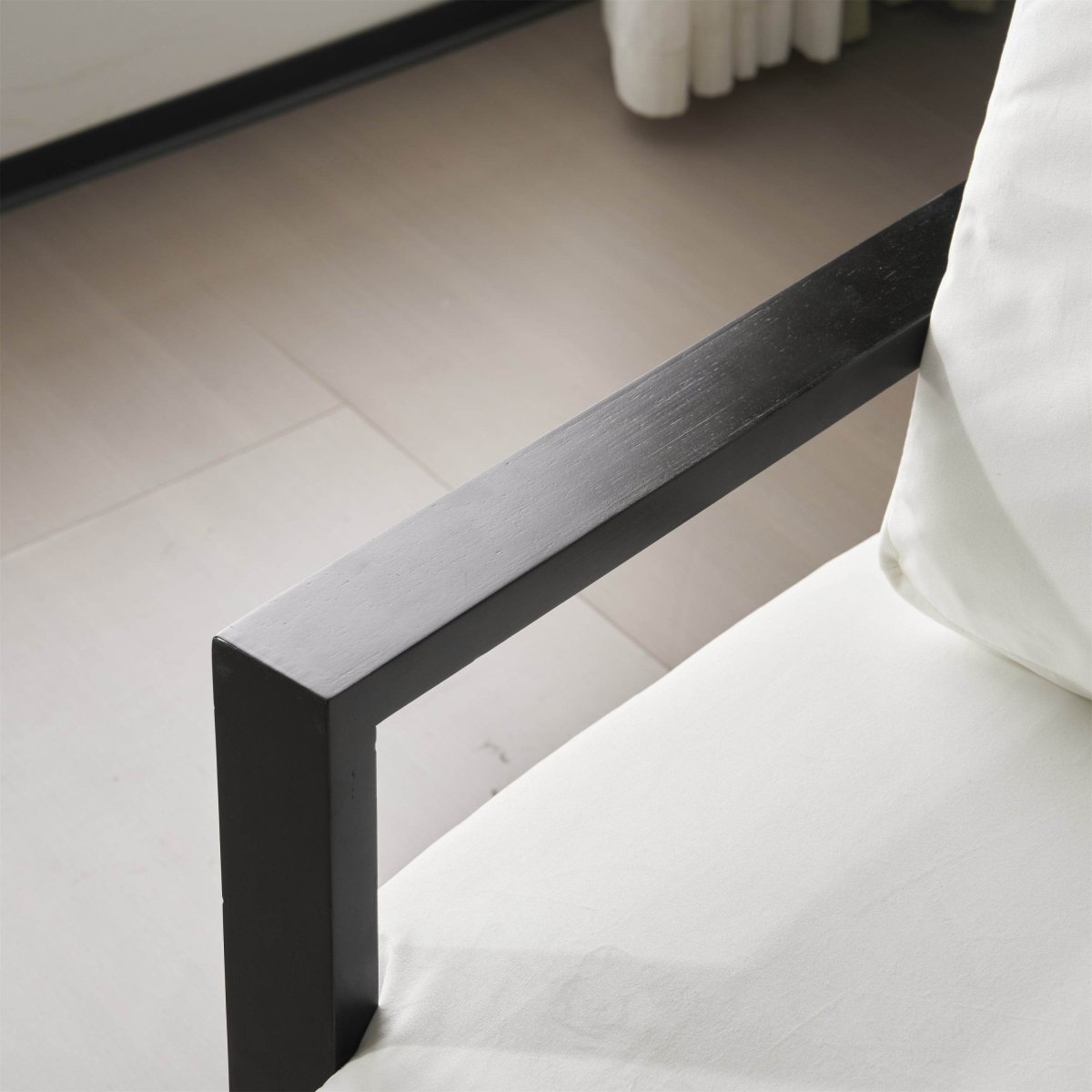 White Velvet Upholstered Accent Armchair - Sleep Galleria