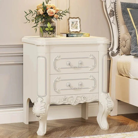 Carved Traditional Nightstands - Omega Lifestyles