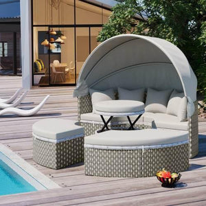 Canopy Outdoor Lounge Furniture Sets