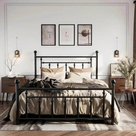 Metal Platform Beds - Omega Lifestyles