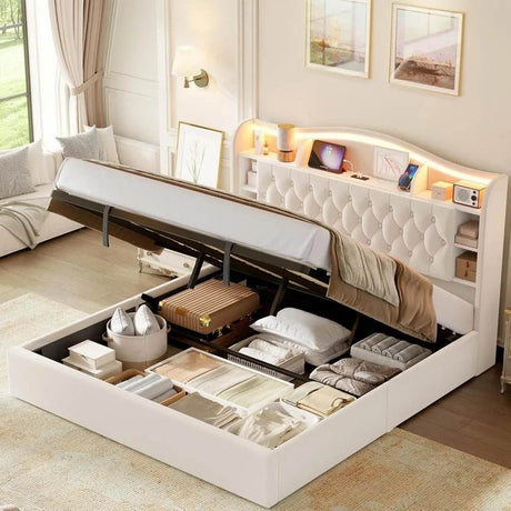 Lift Storage Beds - Sleep Galleria