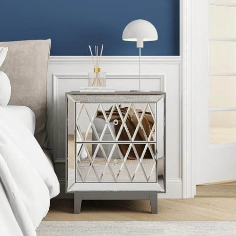 Glass Modern Nightstands