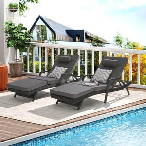 Cushioned Lounge Chairs