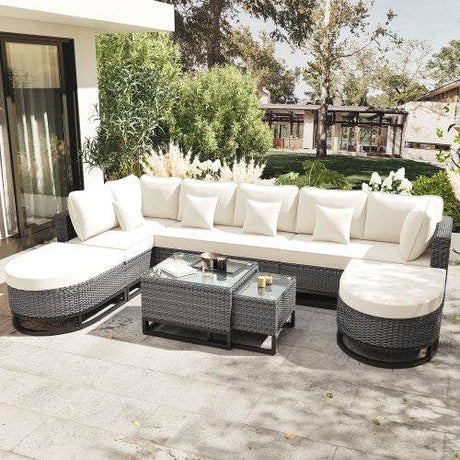 Comfy Outdoor Sectionals - Sleep Galleria