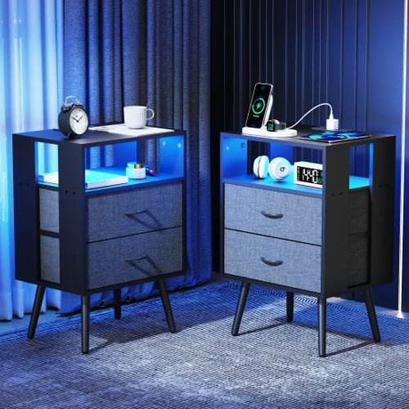 Smart Modern Nightstands - Omega Lifestyles