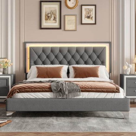Tufted Upholstered Bed Frames - Omega Lifestyles