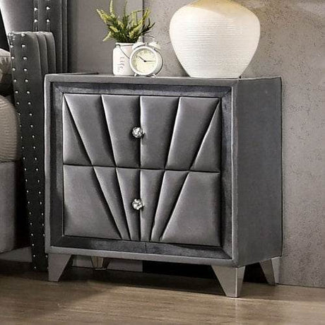 Upholstered Drawer Nightstands - Omega Lifestyles