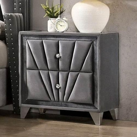 Upholstered Drawer Nightstands - Omega Lifestyles