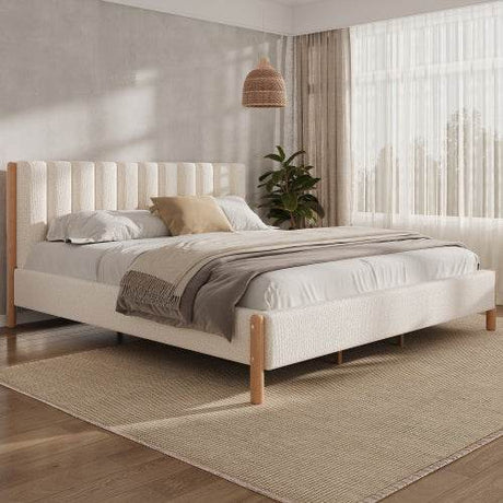 Upholstered Wooden Bed Frames - Omega Lifestyles