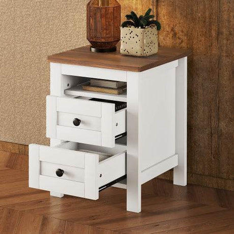 Wooden Drawer Nightstands - Omega Lifestyles