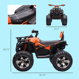 Kids Ride-On Four-Wheeler ATV Toy With Music - Omega Lifestyles