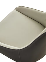 Modern PU Leather Dining Chair Set With Metal Legs Pair - Omega Lifestyles