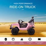 12V Electric Kids Ride On Truck With Parent Remote Control - Omega Lifestyles
