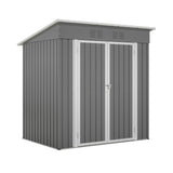 6x4 Outdoor Metal Storage Shed With Lockable Door