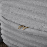 Full Size Plush Corduroy Folding Sleeper Sofa Bed With Pillows - Omega Lifestyles